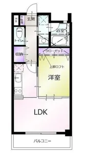 ヴィラノール明が丘【4階】の間取り