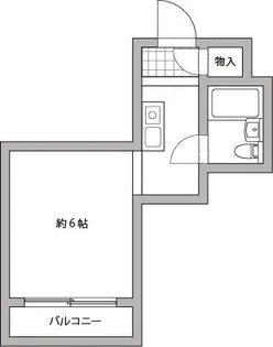 兵庫県神戸市中央区中山手通2丁目【マンション】の間取り