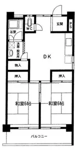 第二千歳荘【305号室】の間取り