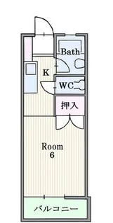 愛知県名古屋市北区龍ノ口町1丁目【アパート】の間取り