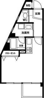 ハイリスベーネ池下【A-1号室】の間取り