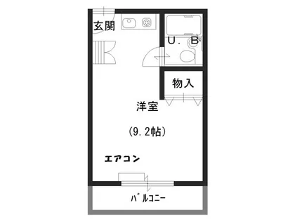 アリュール【2階】の間取り