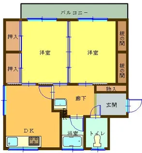 ヴィレッジ21A棟【3階】の間取り