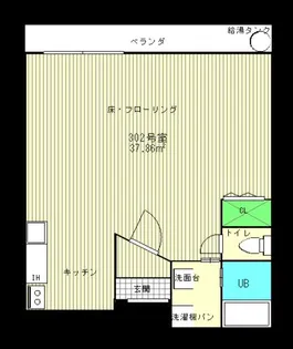 和歌山県和歌山市吉田【マンション】の間取り