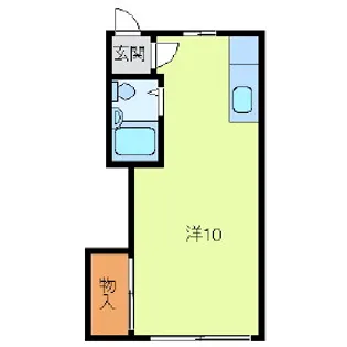 北海道釧路市川北町【アパート】の間取り