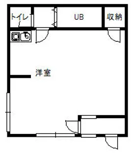和歌山県和歌山市直川【マンション】の間取り