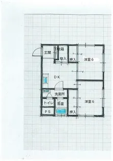 クィーンヒルズ【202号室】の間取り