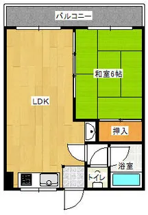福岡県北九州市小倉北区三郎丸3丁目【マンション】の間取り