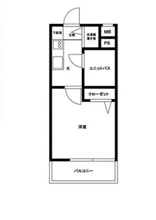 メゾン・ドブルーテ【102号室】の間取り