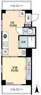 SKハイツ【301号室】の間取り