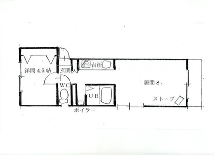 ノーブル北円山【2階】の間取り