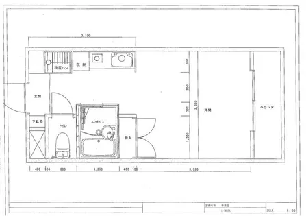 B-IWATA【3階】の間取り
