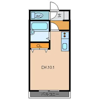 オークヴィラ【2F号室】の間取り
