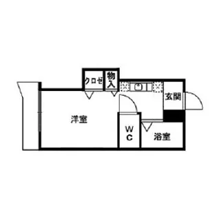 田中第8ハイツ【3階】の間取り