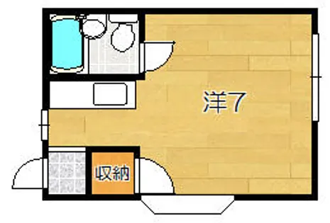 ハイツジュン【3階】の間取り