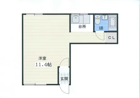 深川総合ハイツ第一【103号室】の間取り