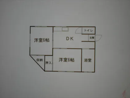 ハイツ黄金【202号室】の間取り