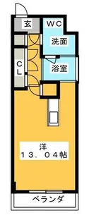 SK BUILDING-8【4階】の間取り