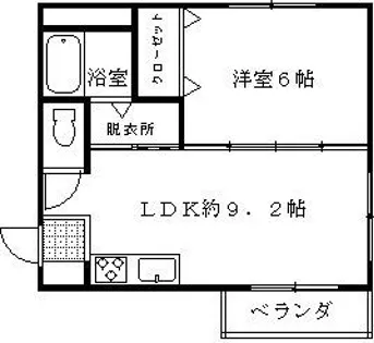 エムズコート【402号室】の間取り