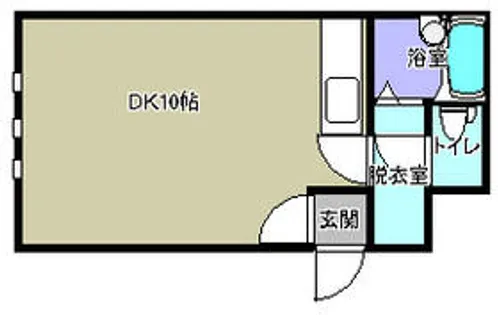 本町サンハイツ【1階】の間取り