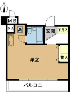 パーキーK【4階】の間取り