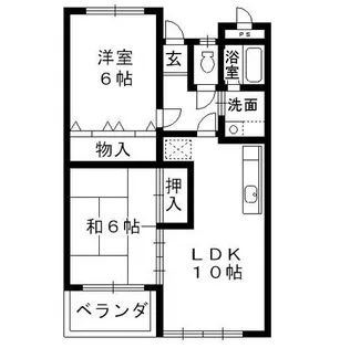 アートヒルズ【4階】の間取り