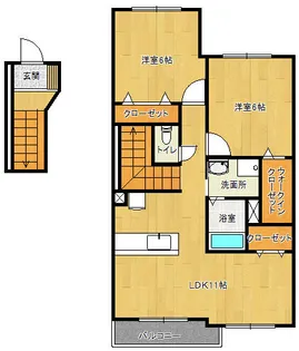セイント・サチ【4階】の間取り