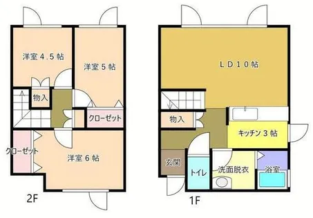 ヴィーナスステージ【4号室】の間取り