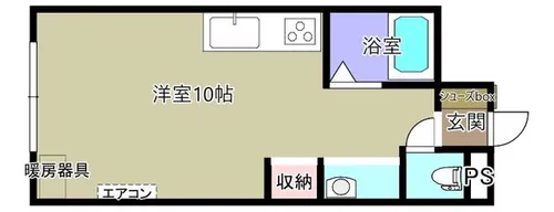 ハイツTAT【2階】の間取り