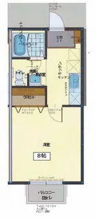 ルナ・ソレイユ【2階】の間取り