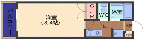 コマツビル【3階】の間取り