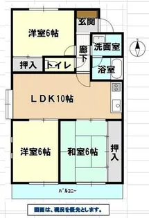 愛知県名古屋市緑区松が根台【マンション】の間取り