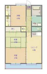 NO8山一ビル【305号室】の間取り