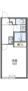 レオパレスプラウ【1階】の間取り