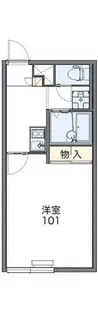 レオパレスプラウ【1階】の間取り