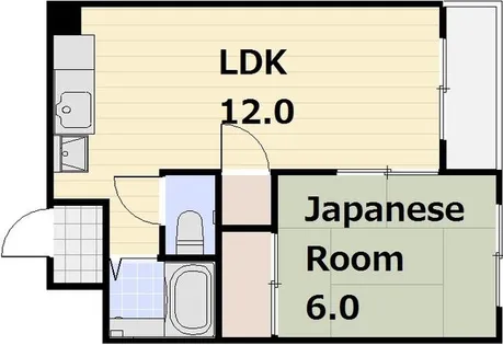 ニューフタバハイツ【302号室】の間取り