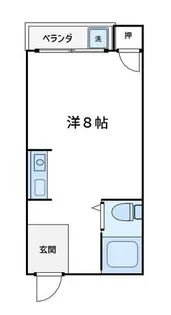 青葉ハイツ【102号室】の間取り