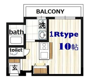 キッパーズビル【5階】の間取り