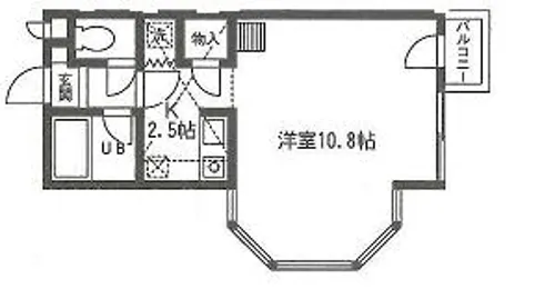 セザンヌ大岩2【201号室】の間取り