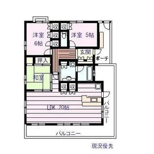 ネバーランド姫路西二階町【304号室】の間取り