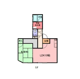 桜ヶ丘団地【1号室】の間取り