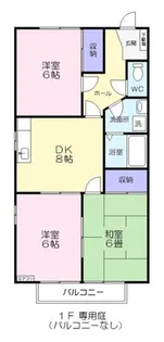 愛知県豊橋市東幸町字東明【アパート】の間取り