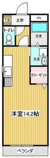 サンポット【103号室】の間取り