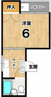 佐々木ハイツ【3階】の間取り