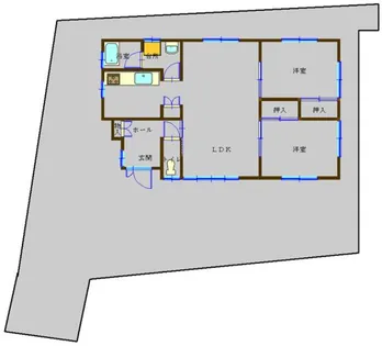 福岡県北九州市門司区高砂町【一戸建】の間取り
