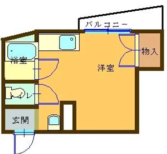 福岡県北九州市小倉北区清水5丁目【マンション】の間取り