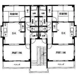リヴィエール藤【201号室】の間取り