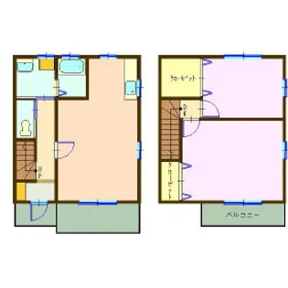 グレイスシャルマン【E-2号室】の間取り