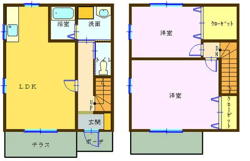 グレイスシャルマン【E-2号室】の間取り