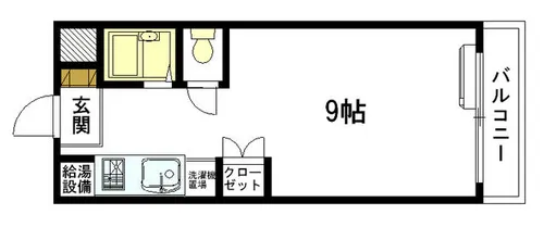 リュバンドール【4階】の間取り